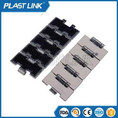 PL 812 Stainless steel hinged straight chain plate